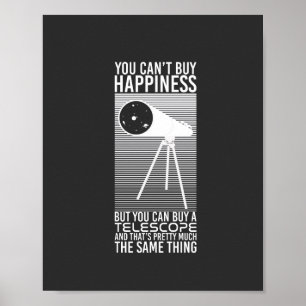 Astronomie - Glück kann man nicht kaufen Poster