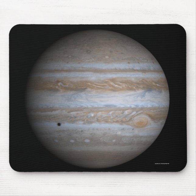 Astronomie-Jupiter-Planetenbild Mousepad (Vorne)