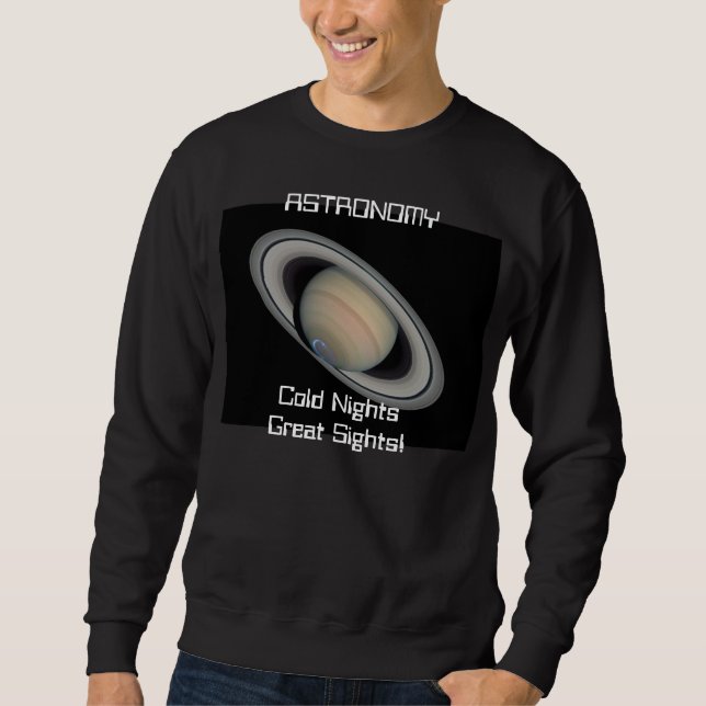 ASTRONOMIE: Kalter NightsGreat Anblick! Sweatshirt (Vorderseite)