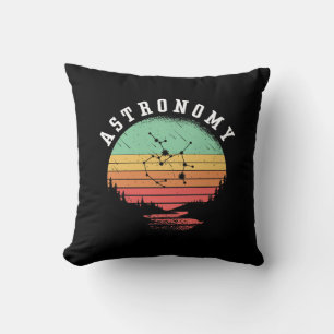 Astronomie liebt Retro Space Stars Universe Planet Kissen