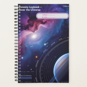 Astronomie-Logbuch - Entdecken Sie das Universum Planer
