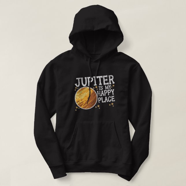 Astronomie Lover Jupiter Solar Space Travel Galaxy Hoodie (Design vorne)
