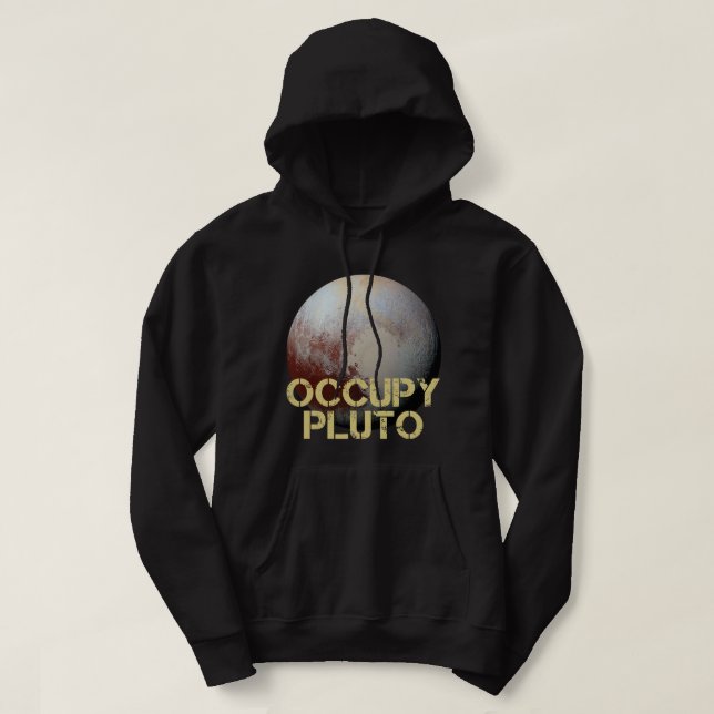 Astronomie Lover Pluto Planet Solar System Astrono Hoodie (Design vorne)