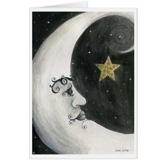 Astronomie - Mond-Karte (Vorne)