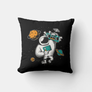 Astronomie Moon Music Lover Radio Space Universe Kissen