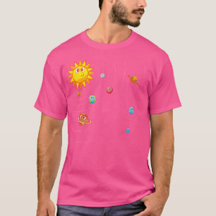 Astronomie niedlicher Planeten Weltraum Astro T-Shirt