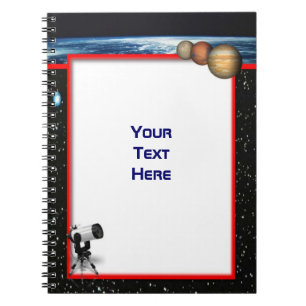 Astronomie-Notebook Notizblock