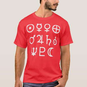 Astronomie-Symbole T-Shirt