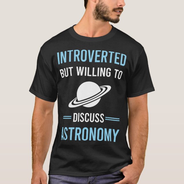 Astronomie T-Shirt (Vorderseite)