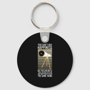 Astronomie-Teleskop-Geschenk Schlüsselanhänger