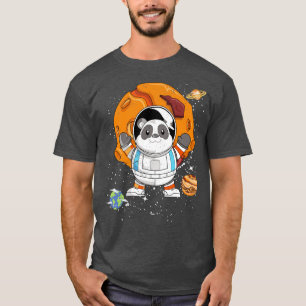 Astronomie Universe Astronaut Planets Asian Animal T-Shirt