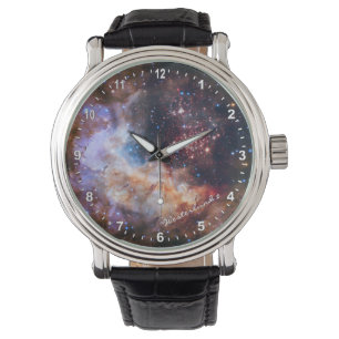 Astronomie & Westerlund 2 Uhr, Hubble / Galaxie Armbanduhr