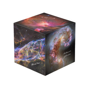 Astronomie & Whirpool Galaxy Spiral, Nebula Schlei Würfel