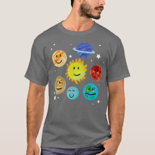 Astronomie Wissenschaftler Universe Solar System N T-Shirt