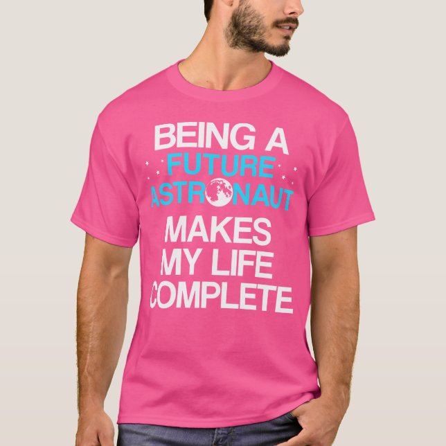 Astronomieastronomie der Zukunft T-Shirt (Vorderseite)