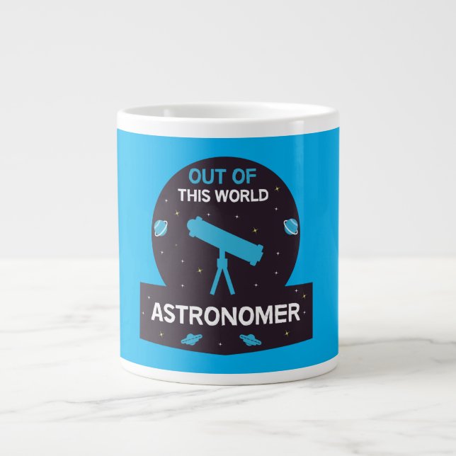 Astronomin | Astronomie | Astrophysiker | Stars T Jumbo-Tasse (Vorderseite)