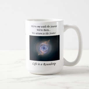 Astronomische Fotos mit Lebensbejahungen Kaffeetasse
