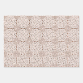 Astronomische Himmelsastrologie Kosmische Strahlen Geschenkpapier Set