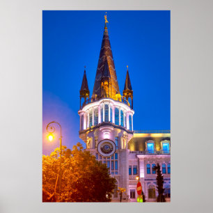 Astronomische Uhr Batumi Poster