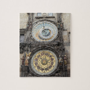 Astronomische Uhr im Prag-Andenken-Foto