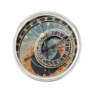 Astronomische Uhr in Prag Anstecknadel
