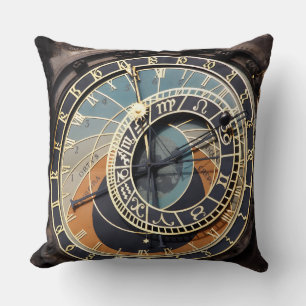 Astronomische Uhr in Prag Kissen
