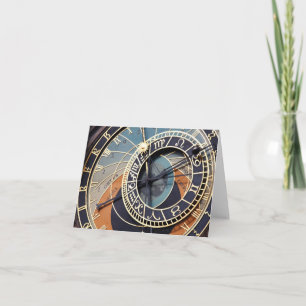 Astronomische Uhr-Karte Karte