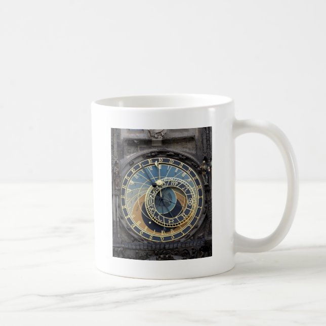 Astronomische Uhr oder Prag Orloj Kaffeetasse (Rechts)