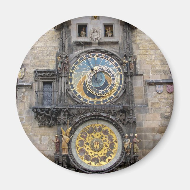 Astronomische Uhr oder Prag Orloj Magnet (Vorne)