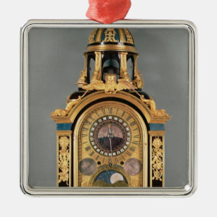 Astronomische Uhr Ornament Aus Metall