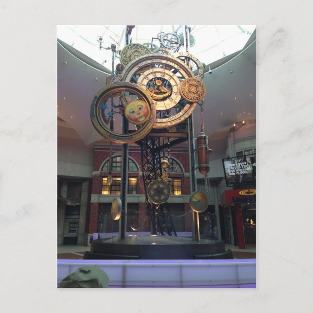 Astronomische Uhr Postkarte (Vorderseite)