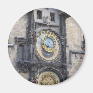 Astronomische Uhr Prags im alten Rathausplatz Magnet