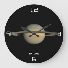 Astronomische Wanduhr Saturns