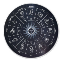Astronomischer Kreis Keramikknauf