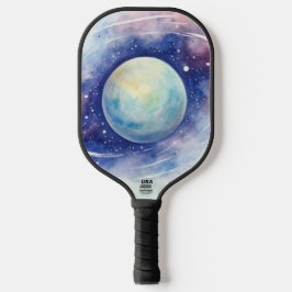 Astronomy universe nebula. Pickleball Schläger