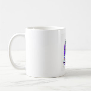 Astronout Dog Mascot Kaffeetasse