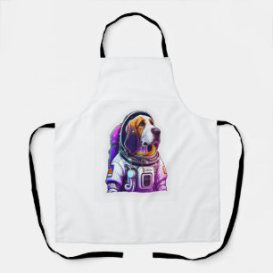 Astronout Dog Mascot Schürze