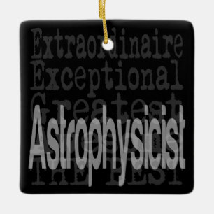 Astrophysikerin Extraordinaire Keramikornament