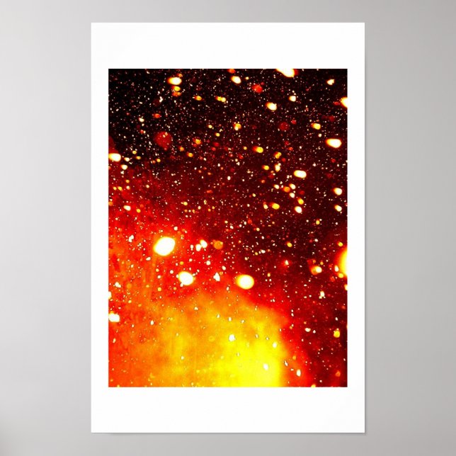 Astrophysischer Schnee Poster (Vorne)