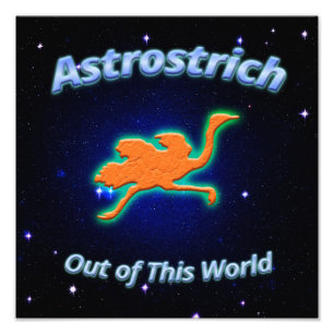 Astrostrich: Aus dieser Welt Fotodruck