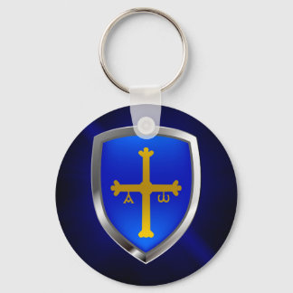 Asturias Metallic Emblem Schlüsselanhänger