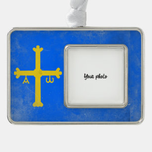 Asturien Rahmen-Ornament Silber