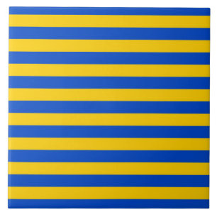 Asturien Schweden Flagge Streifen gelb blau Muster Fliese