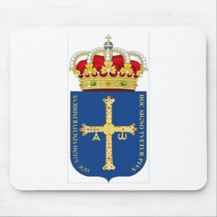 Asturien-Wappen (Spanien) Mousepad