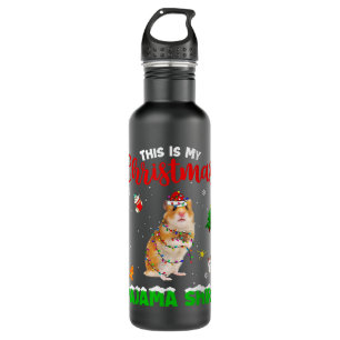 Astute Funny Dies ist mein Weihnachten Pajama Shir Edelstahlflasche