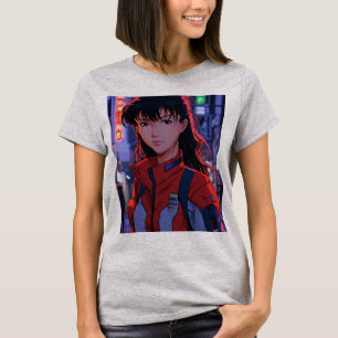 "Asuka ausgespitzt: Innen im NERV-Labrador - eine T-Shirt