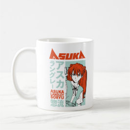 Asuka Langley Nge T - Shirt Kaffeetasse
