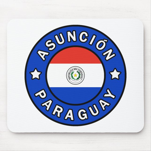 Asunción Paraguay Mousepad (Vorne)