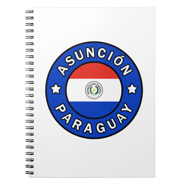 Asunción Paraguay Notizblock (Vorderseite)