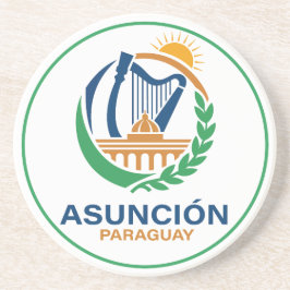 Asuncion Paraguay South America Getränkeuntersetzer